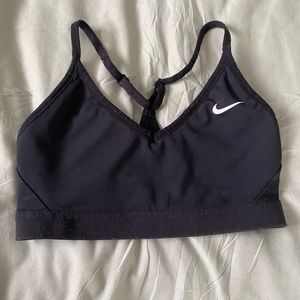Nike sports bra black